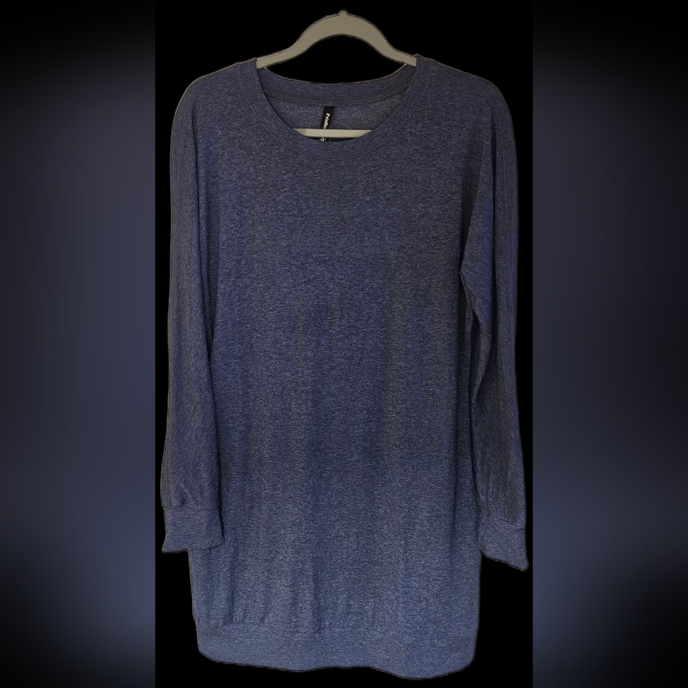 Casual Navy Long Sleeve Dress - Picture 3 of 6